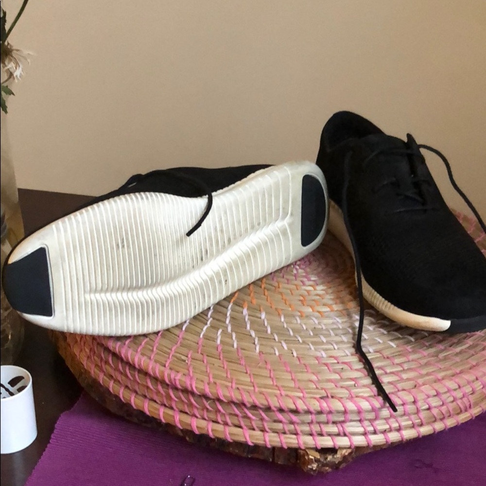 Black nubuck Cole Haan 2.GrandPro Oxford sneakers